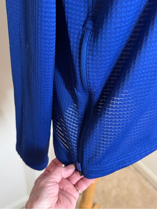 Adidas Women’s Climacool Supernova-SZ M- Royal Blue Running Tee Top Exercise - Picture 9 of 13